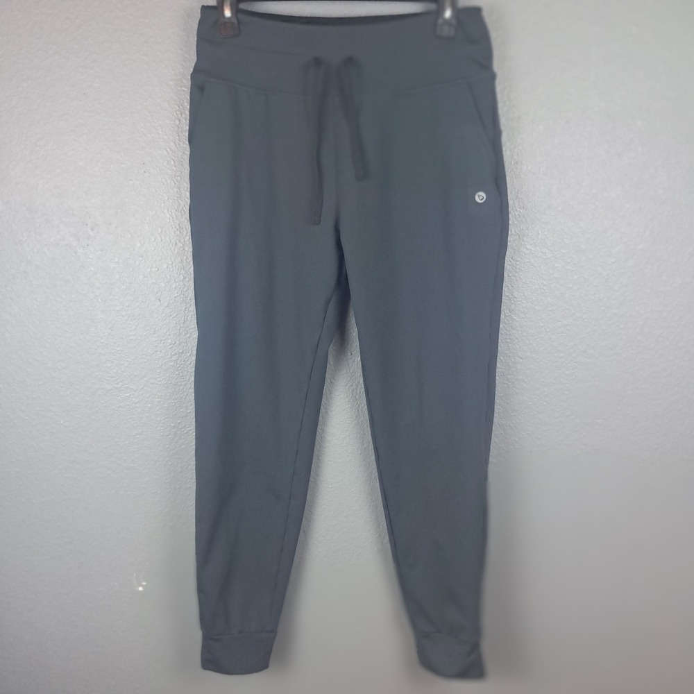 Baleaf Womens Charcoal Gray Activewear Joggers Drawstring Tapered Sweatpants